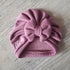 Turban bonnet nœud, buns ou simple personnalisable Prénom brodé tissu sweat fourré et chaud 15 couleurs